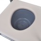 vidaXL Toilettenstuhl Stahl Schwarz vidaXL Toilettenstuhl Stahl Schwarz