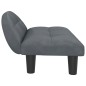 Hundebett Dunkelgrau 70x52x30 cm Samt Hundebett Dunkelgrau 70x52x30 cm Samt