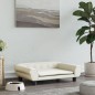 Hundebett Creme 70x48x22 cm Samt Hundebett Creme 70x48x22 cm Samt