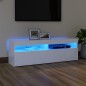 vidaXL TV-Schrank mit LED-Leuchten Weiß 120x35x40 cm vidaXL TV-Schrank mit LED-Leuchten Weiß 120x35x40 cm