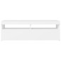 vidaXL TV-Schrank mit LED-Leuchten Weiß 120x35x40 cm vidaXL TV-Schrank mit LED-Leuchten Weiß 120x35x40 cm