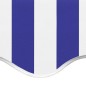 vidaXL Markisenbespannung Blau und Weiß 4x3,5 m vidaXL Markisenbespannung Blau und Weiß 4x3,5 m