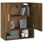 vidaXL Wandschrank Räuchereiche 60x31x70 cm Holzwerkstoff vidaXL Wandschrank Räuchereiche 60x31x70 cm Holzwerkstoff