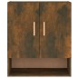 vidaXL Wandschrank Räuchereiche 60x31x70 cm Holzwerkstoff vidaXL Wandschrank Räuchereiche 60x31x70 cm Holzwerkstoff