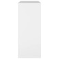 vidaXL Bücherregal/Raumteiler Weiß 80x30x72 cm vidaXL Bücherregal/Raumteiler Weiß 80x30x72 cm