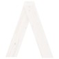 vidaXL Hocker 2 Stk. Weiß 40x40x45 cm Massivholz Kiefer vidaXL Hocker 2 Stk. Weiß 40x40x45 cm Massivholz Kiefer