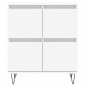 vidaXL Sideboard Weiß 60x35x70 cm Holzwerkstoff vidaXL Sideboard Weiß 60x35x70 cm Holzwerkstoff