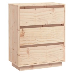 vidaXL Sideboard 60x34x75 cm Massivholz Kiefer