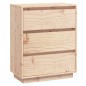 vidaXL Sideboard 60x34x75 cm Massivholz Kiefer vidaXL Sideboard 60x34x75 cm Massivholz Kiefer
