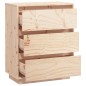 vidaXL Sideboard 60x34x75 cm Massivholz Kiefer vidaXL Sideboard 60x34x75 cm Massivholz Kiefer