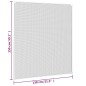 vidaXL Magnet-Insektenschutz für Fenster Weiß 130x150 cm vidaXL Magnet-Insektenschutz für Fenster Weiß 130x150 cm