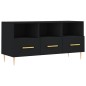 vidaXL TV-Schrank Schwarz 102x36x50 cm Holzwerkstoff vidaXL TV-Schrank Schwarz 102x36x50 cm Holzwerkstoff