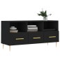 vidaXL TV-Schrank Schwarz 102x36x50 cm Holzwerkstoff vidaXL TV-Schrank Schwarz 102x36x50 cm Holzwerkstoff