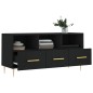 vidaXL TV-Schrank Schwarz 102x36x50 cm Holzwerkstoff vidaXL TV-Schrank Schwarz 102x36x50 cm Holzwerkstoff