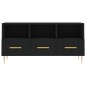 vidaXL TV-Schrank Schwarz 102x36x50 cm Holzwerkstoff vidaXL TV-Schrank Schwarz 102x36x50 cm Holzwerkstoff