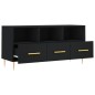 vidaXL TV-Schrank Schwarz 102x36x50 cm Holzwerkstoff vidaXL TV-Schrank Schwarz 102x36x50 cm Holzwerkstoff
