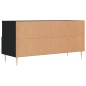 vidaXL TV-Schrank Schwarz 102x36x50 cm Holzwerkstoff vidaXL TV-Schrank Schwarz 102x36x50 cm Holzwerkstoff