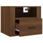 vidaXL Wand-Nachttisch Braun Eichen-Optik 50x36x40 cm vidaXL Wand-Nachttisch Braun Eichen-Optik 50x36x40 cm