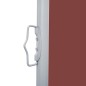 vidaXL Ausziehbare Seitenmarkise Braun 120 x 600 cm vidaXL Ausziehbare Seitenmarkise Braun 120 x 600 cm