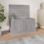 vidaXL Truhe Grau Sonoma 50x30x28 cm Holzwerkstoff vidaXL Truhe Grau Sonoma 50x30x28 cm Holzwerkstoff