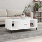 vidaXL Couchtisch Weiß 102x50x40 cm Holzwerkstoff vidaXL Couchtisch Weiß 102x50x40 cm Holzwerkstoff
