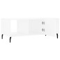 vidaXL Couchtisch Weiß 102x50x40 cm Holzwerkstoff vidaXL Couchtisch Weiß 102x50x40 cm Holzwerkstoff