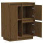 vidaXL Sideboard Honigbraun 60x34x75 cm Massivholz Kiefer vidaXL Sideboard Honigbraun 60x34x75 cm Massivholz Kiefer