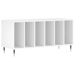 vidaXL Plattenschrank Weiß 100x38x48 cm Holzwerkstoff