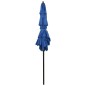 vidaXL Sonnenschirm mit Aluminium-Mast 3-lagig Azurblau 2x2 m vidaXL Sonnenschirm mit Aluminium-Mast 3-lagig Azurblau 2x2 m