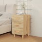 vidaXL Nachttisch Sonoma-Eiche 40x40x66 cm Holzwerkstoff vidaXL Nachttisch Sonoma-Eiche 40x40x66 cm Holzwerkstoff