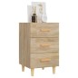 vidaXL Nachttisch Sonoma-Eiche 40x40x66 cm Holzwerkstoff vidaXL Nachttisch Sonoma-Eiche 40x40x66 cm Holzwerkstoff