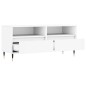 vidaXL TV-Schrank Weiß 100x34,5x44,5 cm Holzwerkstoff vidaXL TV-Schrank Weiß 100x34,5x44,5 cm Holzwerkstoff