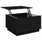 vidaXL Couchtisch Schwarz 60x50x35 cm Massivholz Kiefer vidaXL Couchtisch Schwarz 60x50x35 cm Massivholz Kiefer
