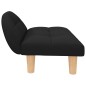 vidaXL Hundebett Schwarz 70x52x30 cm Stoff vidaXL Hundebett Schwarz 70x52x30 cm Stoff