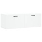 vidaXL Wandschrank Weiß 100x36,5x35 cm Holzwerkstoff