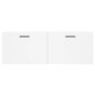 vidaXL Wandschrank Weiß 100x36,5x35 cm Holzwerkstoff