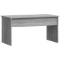 vidaXL Couchtisch Grau Sonoma 102x50,5x52,5 cm Holzwerkstoff vidaXL Couchtisch Grau Sonoma 102x50,5x52,5 cm Holzwerkstoff