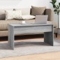 vidaXL Couchtisch Grau Sonoma 102x50,5x52,5 cm Holzwerkstoff vidaXL Couchtisch Grau Sonoma 102x50,5x52,5 cm Holzwerkstoff