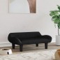 Hundebett Schwarz 70x40x24 cm Samt Hundebett Schwarz 70x40x24 cm Samt