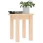 vidaXL Couchtisch Ø 35x35 cm Massivholz Kiefer vidaXL Couchtisch Ø 35x35 cm Massivholz Kiefer