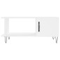 vidaXL Couchtisch Weiß 90x50x40 cm Holzwerkstoff vidaXL Couchtisch Weiß 90x50x40 cm Holzwerkstoff