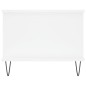 vidaXL Couchtisch Weiß 90x50x40 cm Holzwerkstoff vidaXL Couchtisch Weiß 90x50x40 cm Holzwerkstoff
