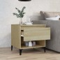 vidaXL Beistelltisch Sonoma-Eiche 50x46x50 cm Holzwerkstoff vidaXL Beistelltisch Sonoma-Eiche 50x46x50 cm Holzwerkstoff