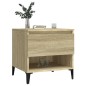 vidaXL Beistelltisch Sonoma-Eiche 50x46x50 cm Holzwerkstoff vidaXL Beistelltisch Sonoma-Eiche 50x46x50 cm Holzwerkstoff