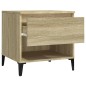vidaXL Beistelltisch Sonoma-Eiche 50x46x50 cm Holzwerkstoff vidaXL Beistelltisch Sonoma-Eiche 50x46x50 cm Holzwerkstoff