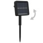 vidaXL Solar-Lichterkette 2 Stk. 2x200 LED Warmweiß Innen Außen vidaXL Solar-Lichterkette 2 Stk. 2x200 LED Warmweiß Innen Außen