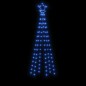 vidaXL LED-Weihnachtsbaum mit Erdnägeln Blau 108 LEDs 180 cm vidaXL LED-Weihnachtsbaum mit Erdnägeln Blau 108 LEDs 180 cm