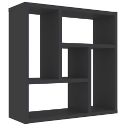 vidaXL Wandregal Grau 45,1x16x45,1 cm Holzwerkstoff