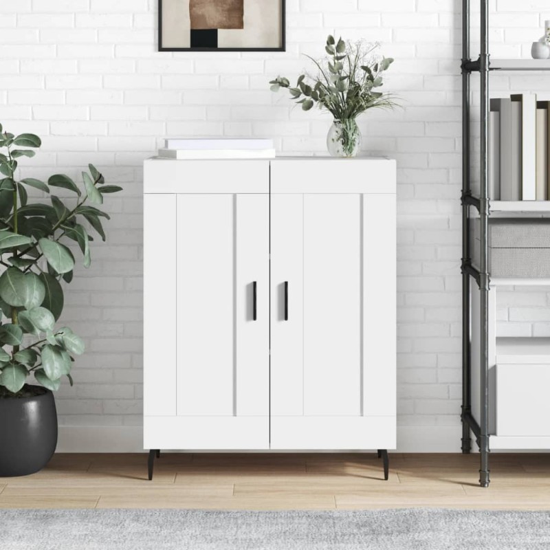 vidaXL Sideboard Weiß 69,5x34x90 cm Holzwerkstoff vidaXL Sideboard Weiß 69,5x34x90 cm Holzwerkstoff