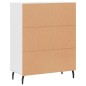 vidaXL Sideboard Weiß 69,5x34x90 cm Holzwerkstoff vidaXL Sideboard Weiß 69,5x34x90 cm Holzwerkstoff